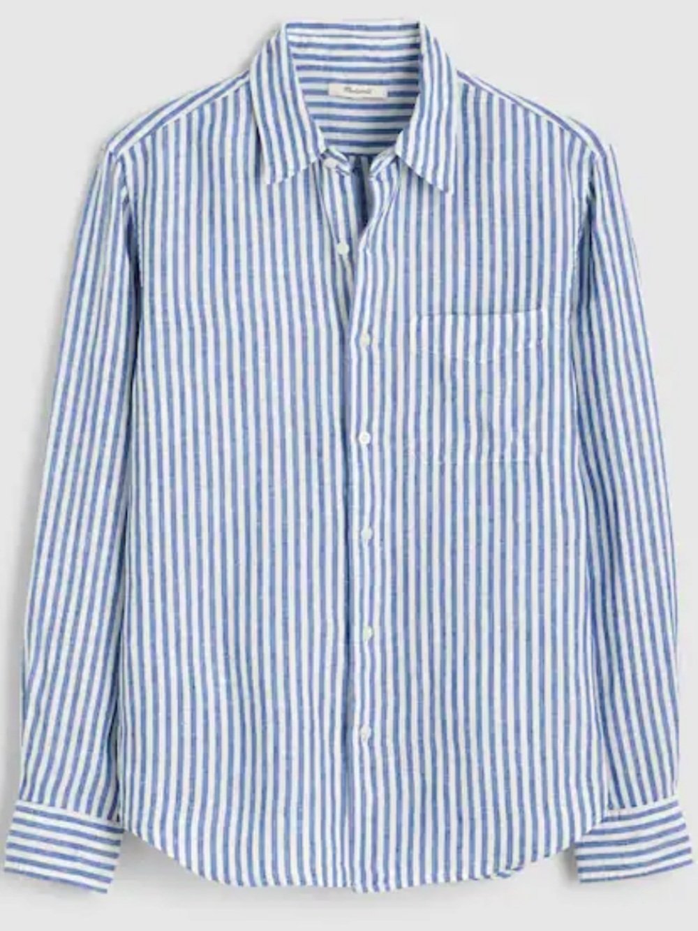 Madewell Button-Up Shirt in Linen